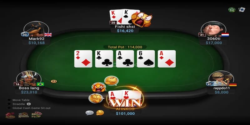 Kỹ thuật chơi Poker nâng cao giúp đảo chiều thế trận